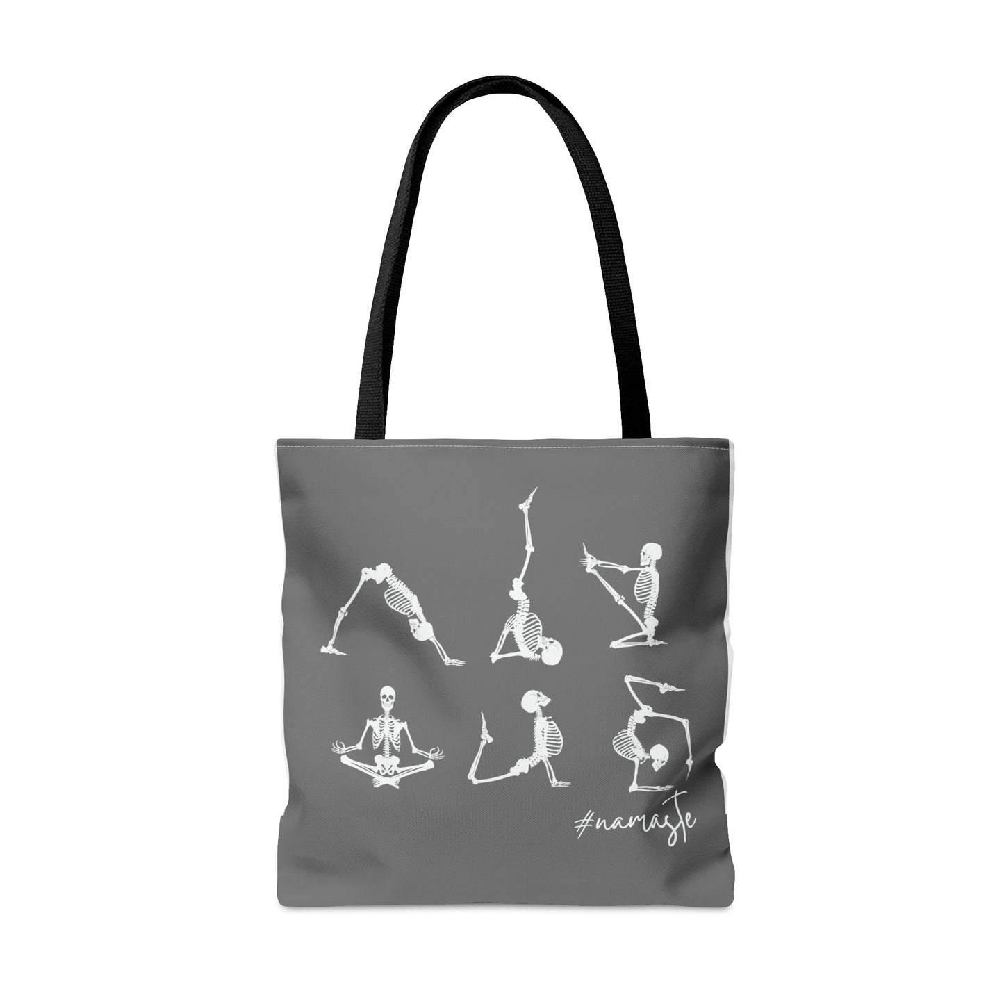 Skeleton Namaste Tote Bag (AOP)