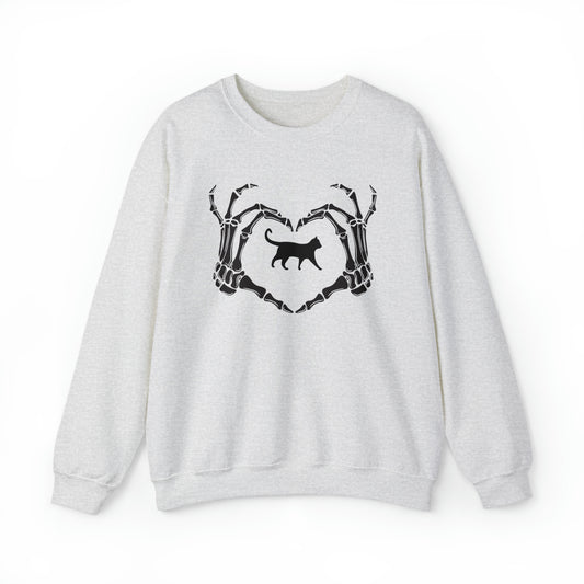 Halloween Love Cats Heavy Blend™ Crewneck Sweatshirt