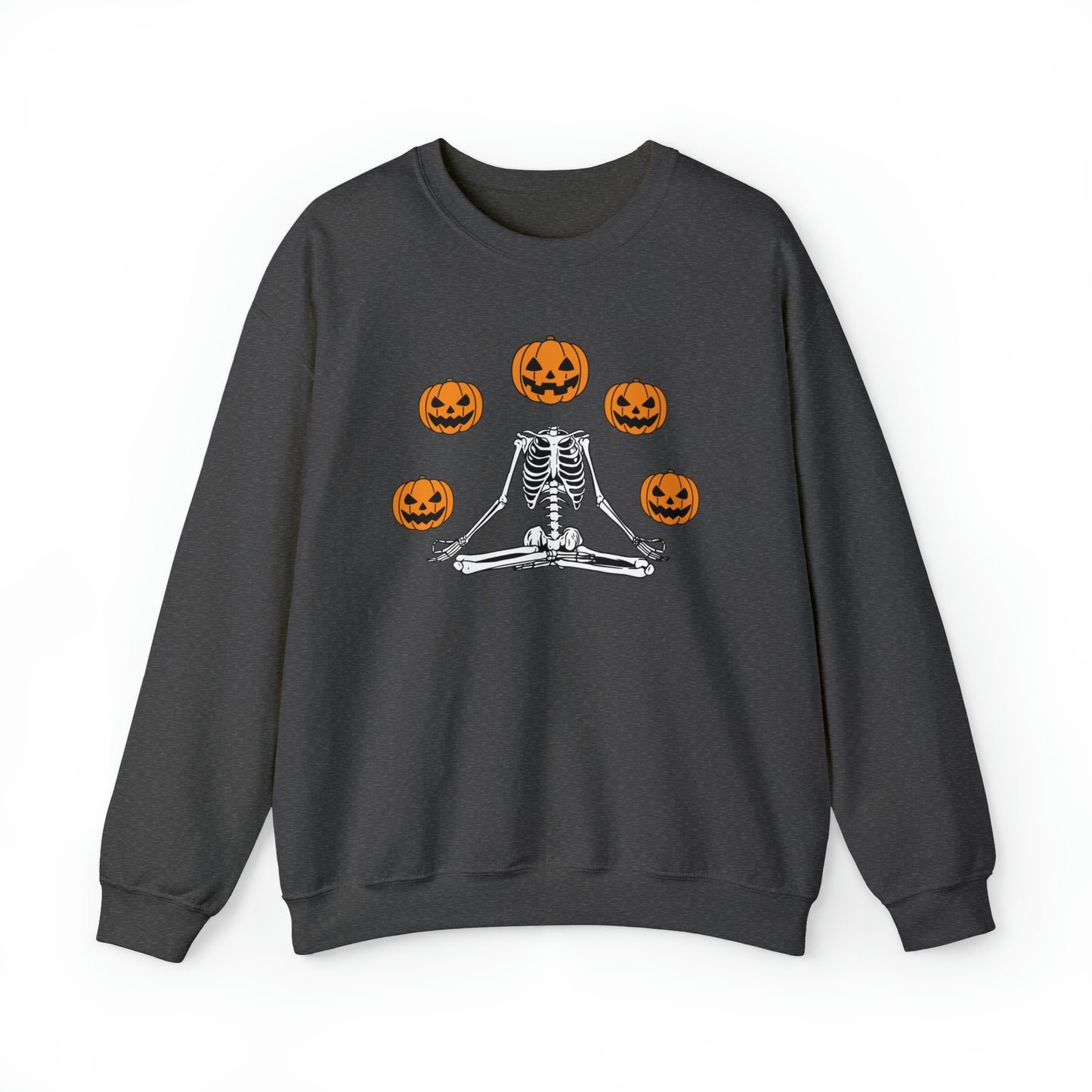 Halloween Meditation Unisex Heavy Blend™ Crewneck Sweatshirt