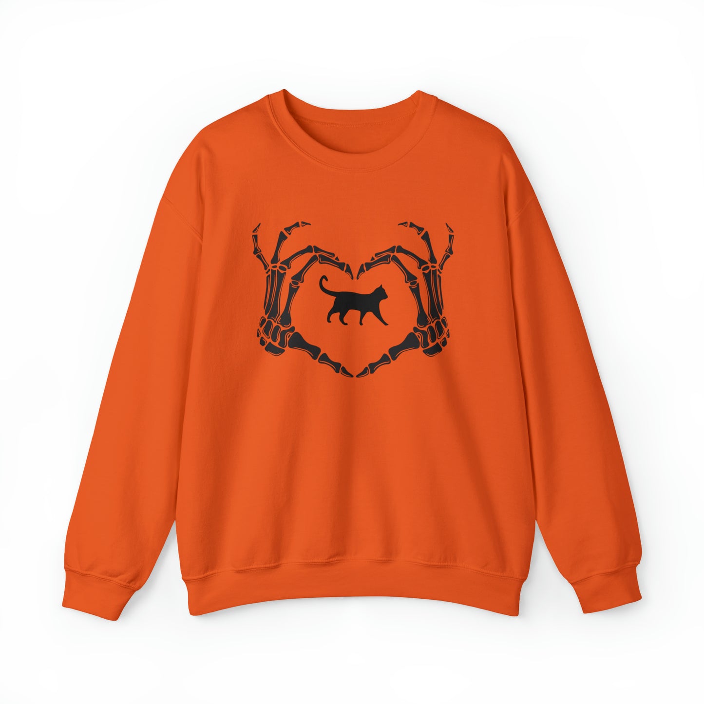 Halloween Love Cats Heavy Blend™ Crewneck Sweatshirt