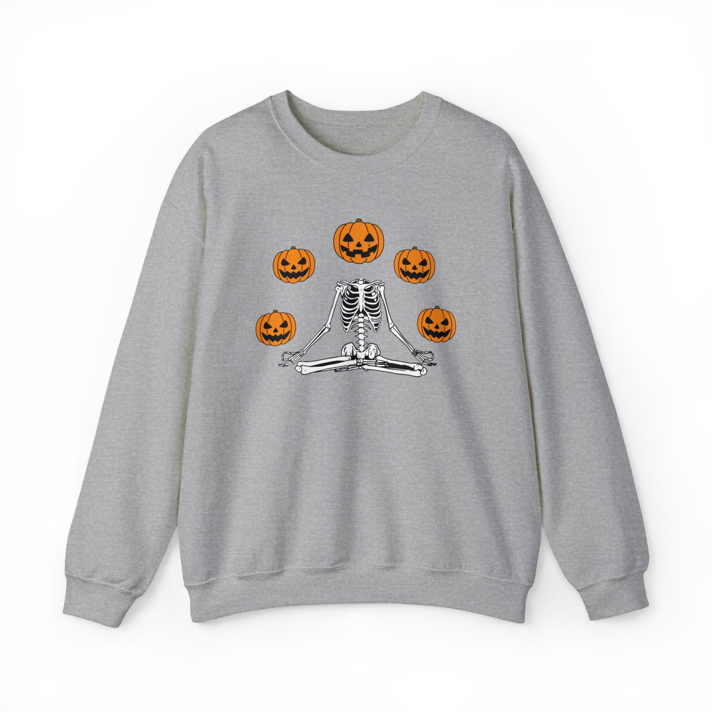 Halloween Meditation Unisex Heavy Blend™ Crewneck Sweatshirt