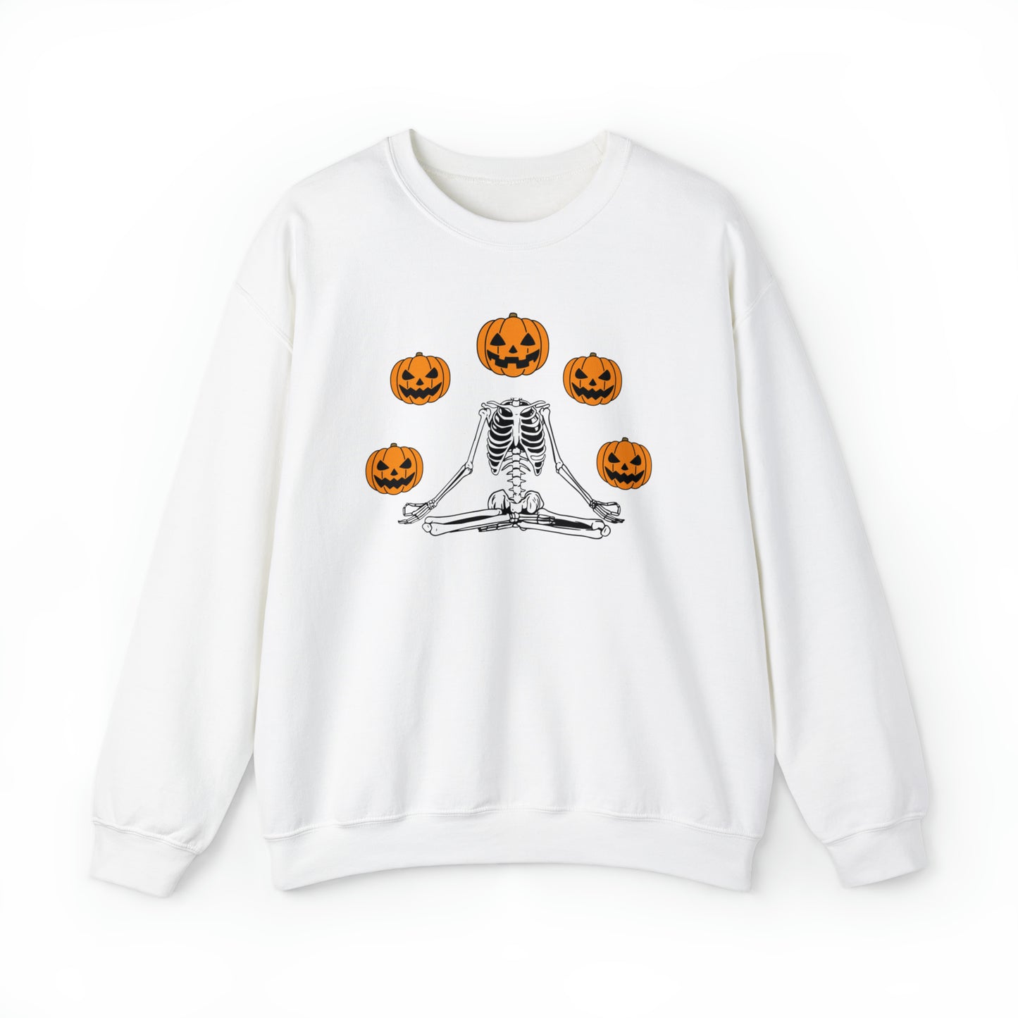 Halloween Meditation Unisex Heavy Blend™ Crewneck Sweatshirt