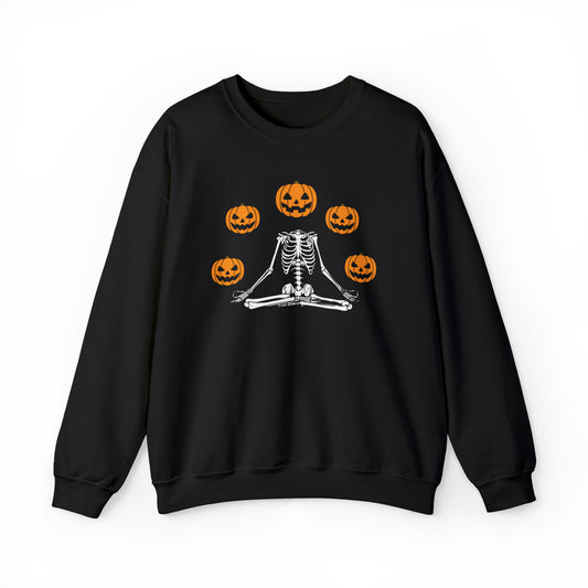 Halloween Meditation Unisex Heavy Blend™ Crewneck Sweatshirt