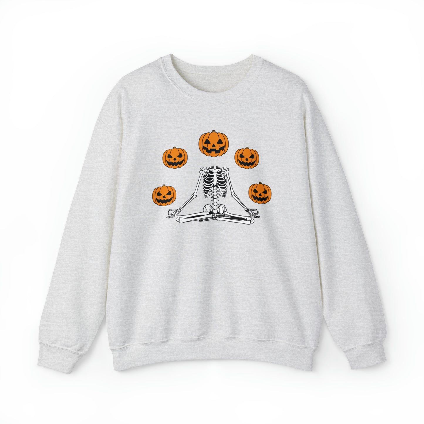 Halloween Meditation Unisex Heavy Blend™ Crewneck Sweatshirt