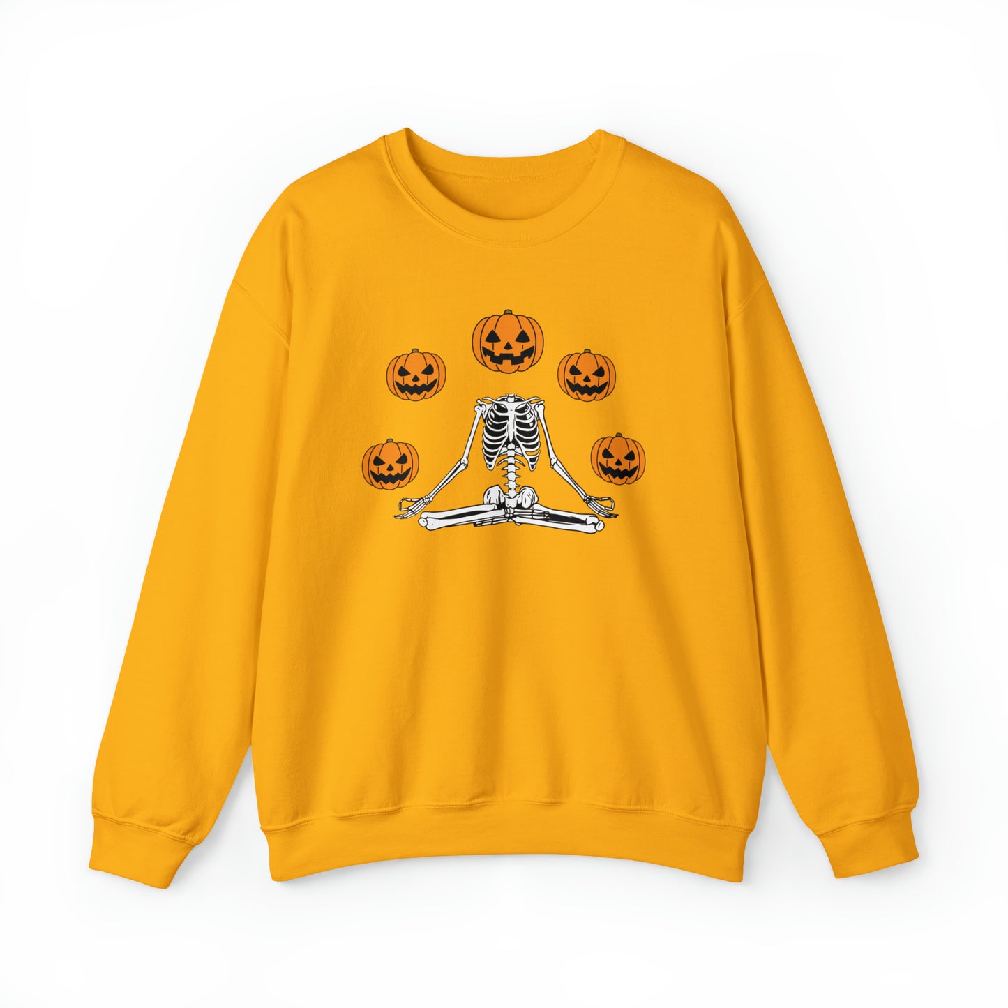 Halloween Meditation Unisex Heavy Blend™ Crewneck Sweatshirt