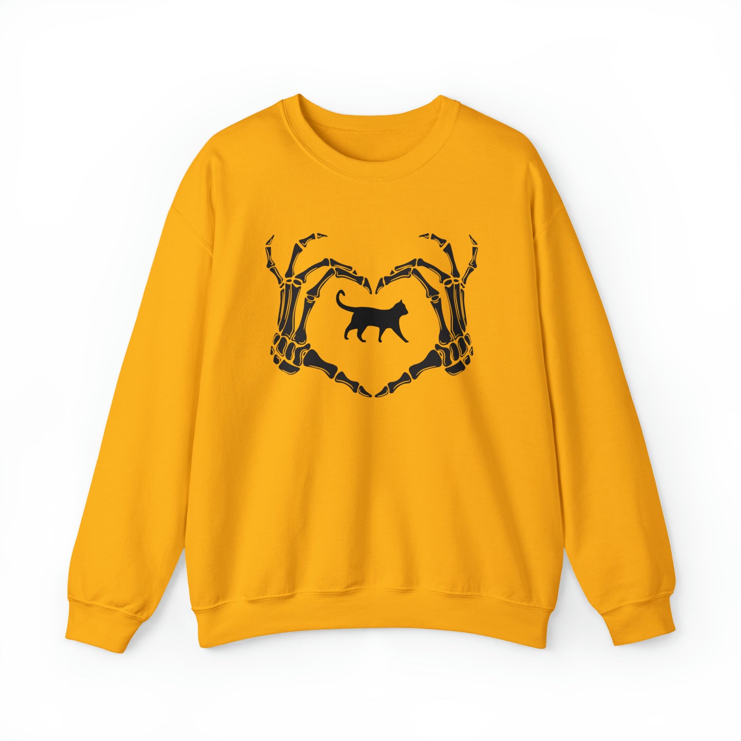 Halloween Love Cats Heavy Blend™ Crewneck Sweatshirt