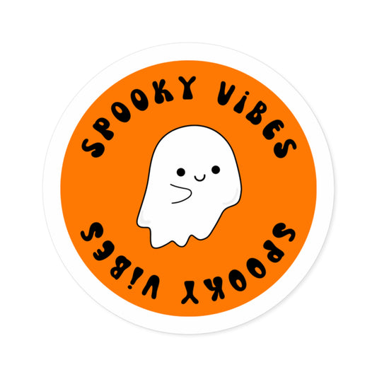 Halloween Round Stickers, Indoor\Outdoor